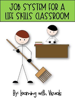 Preview of Life Skills Job System for a Special Education Classroom
