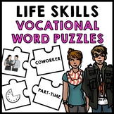 Life Skills - Job Vocabulary - Vocational Words - Transiti