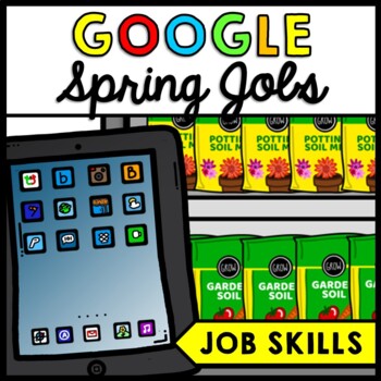 Preview of Life Skills - Jobs - Spring - Job Skills - CBI - Vocational Skills - GOOGLE