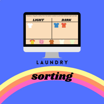 Preview of Life Skills - Laundry Sorting