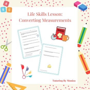 Preview of Life Skills Lesson: Converting Measurements