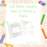 Life Skills Lesson: How to Write a Check