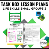 Life Skills Lesson Plans and Task Boxes for Small Group In
