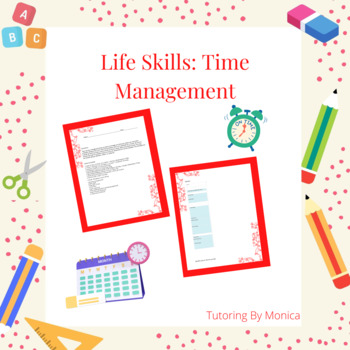 Preview of Life Skills Lessons: Time Management