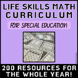 Life Skills Math Full Curriculum Special Education Math Cu