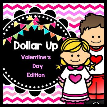 Preview of Life Skills Math + Money: Dollar Up - Valentine's Day Edition