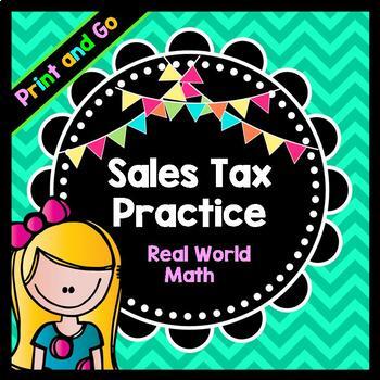 Preview of Life Skills Math, Money, and Reading: Sales Tax and Shopping