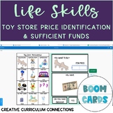 Life Skills Math Toy Store Shopping Price ID & Sufficient 