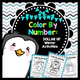 Life Skills Math and Money: Color By Number No Prep - Doll