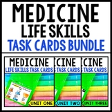 Life Skills - Medicine - Task Cards - Special Education - BUNDLE