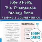 Life Skills Menu Functional Reading & Comprehension Boom C
