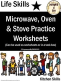 Life Skills - Microwave, Oven & Stove Practice Sheets