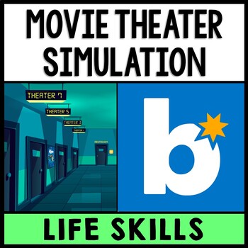 Life Skills - Movie Theater - Going to the Movies Simulation - Boom Cards