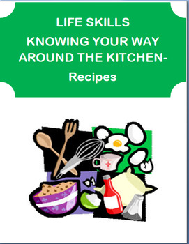 Preview of "Teen Kitchen Life Skills." Safety, nutrition, sanitation CDC Health Standard 5