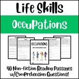 Life Skills: Occupations - Non-Fiction Reading Passages