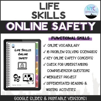 Preview of Life Skills:  Online Safety