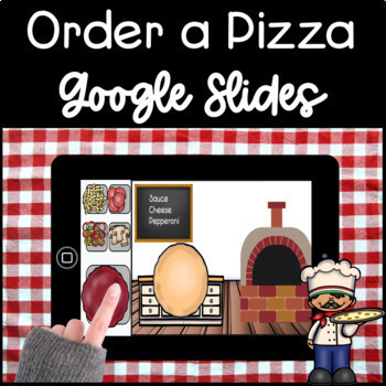 Preview of Life Skills Pizza Order with Google Slides