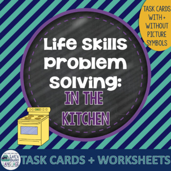 Preview of Life Skills Problem Solving: In The Kitchen