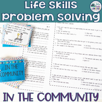 Preview of Life Skills Problem Solving: In the Community