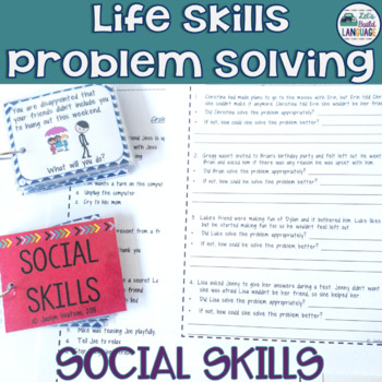 Preview of Life Skills Problem Solving: Social Skills