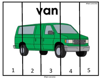 Life Skills Puzzles: Garage Differentiated Set by Teach Love Autism