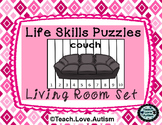 Life Skills Puzzles: Living Room Differentiated Set