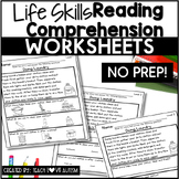 Life Skills Reading Comprehension Passages and Questions F