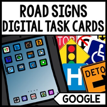 Life Skills Reading + Math: Road Signs and Driving JEOPARDY GAME!