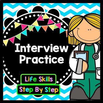 Preview of Life Skills - Interview - Job Skills - Reading - Careers - Special Education