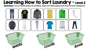 Life Skills Reading and Writing: How to Do Laundry ...