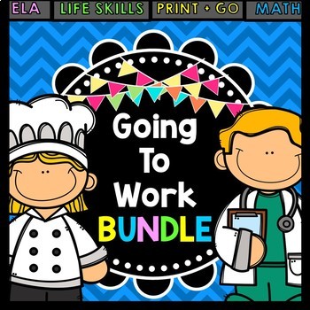 Preview of Life Skills Reading and Writing: Work Place BUNDLE