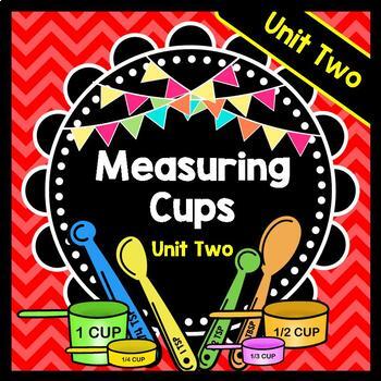 Preview of Life Skills Real World Math: Measuring Cups, Recipes, and Cooking. Unit 2