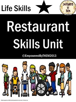 Preview of Life Skills - Restaurant Skills/Eating Out
