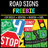 Life Skills - Road Signs - Driving - Permit Practice - Rea