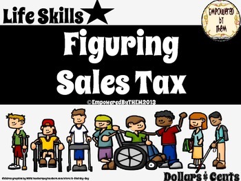 Preview of Life Skills - Sales Tax