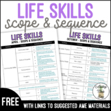 Life Skills Scope & Sequence Freebie
