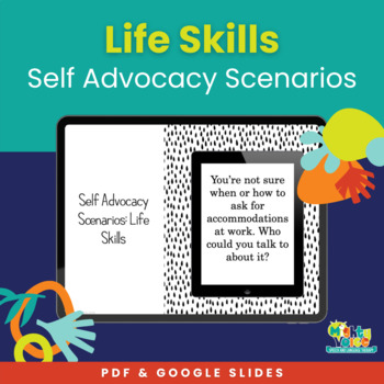 Preview of Life Skills Self Advocacy Scenarios for Deaf/HOH Students & Deaf Education