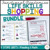 Life Skills Shopping Bundle - Functional Math and Reading 