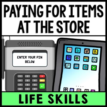 Preview of Life Skills - Shopping - Independent Living - Paying For Items - Credit Card