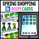 Life Skills - Shopping - Spring - Task Cards - Special Edu