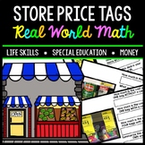 Life Skills - Shopping - Store Price Tags - Special Educat