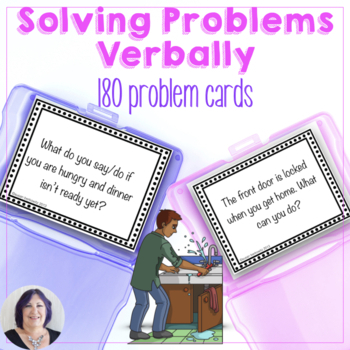 Preview of Solving Problems and Answering Questions Verbally Social Skills for Speech