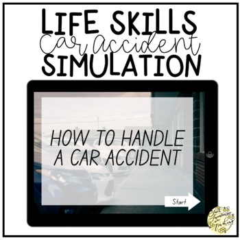 Preview of Life Skills Special Education Activities Car Accident Simulation