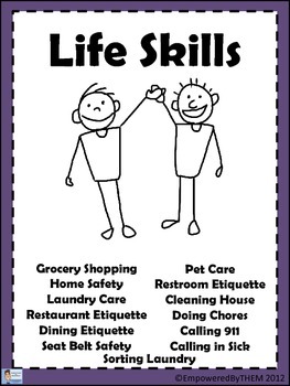 Preview of Life Skills - Special Education Binder