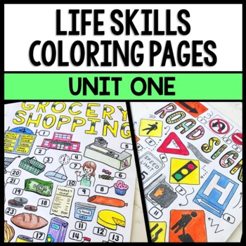 coloring pages life skills