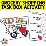Life Skills Task Box for Special Education, Grocery Shopping