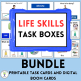 Life Skills Task Boxes for Autism and Special Education | Bundle