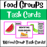 Life Skills Task Cards: Identifying Food Groups