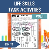 Life Skills Tasks Vol. 1 Worksheets and Activities | Famil