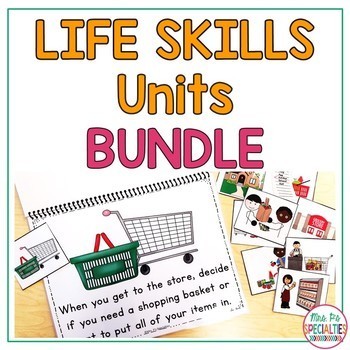 Preview of Life Skills Unit BUNDLE (Special Education & Autism Resource)